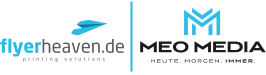 flyerheaven/meo media Logo